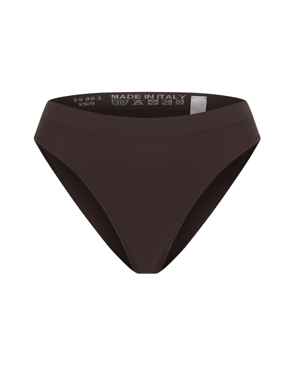 High rise panties Chocolate