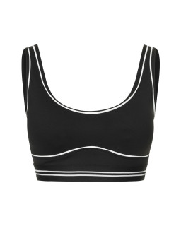 Топ Yoga Lines Black 