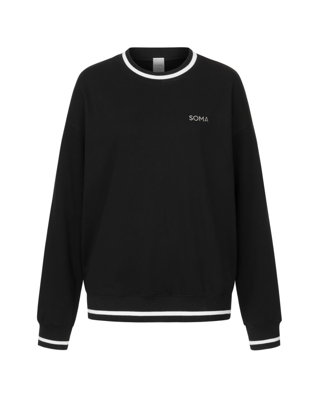 Світшот Soma Flow Black Oversize