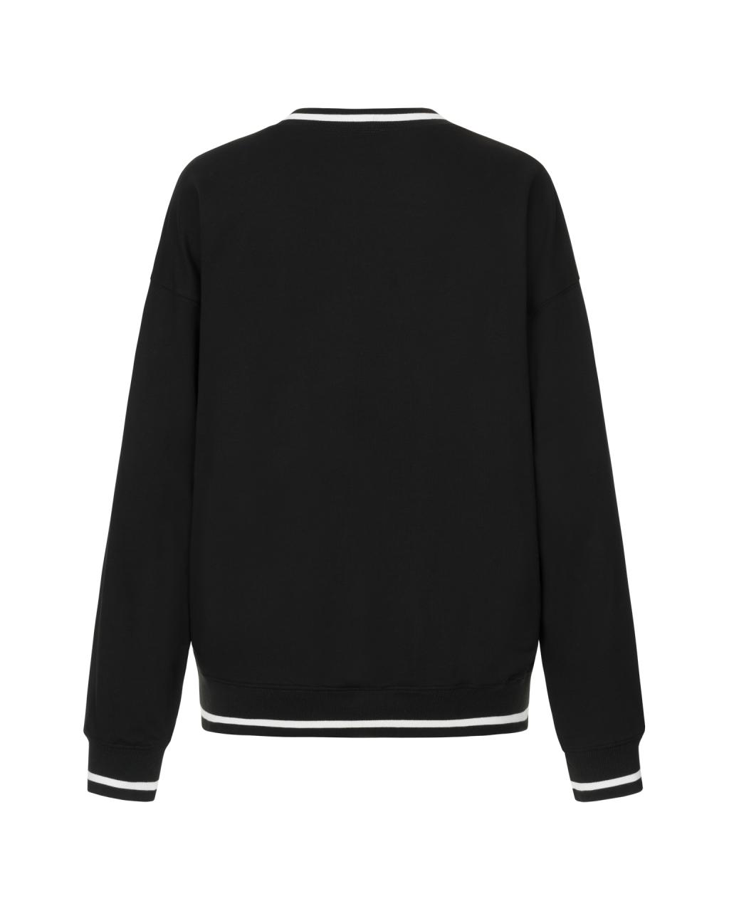  Sweatshirt  Soma Flow Black Oversize
