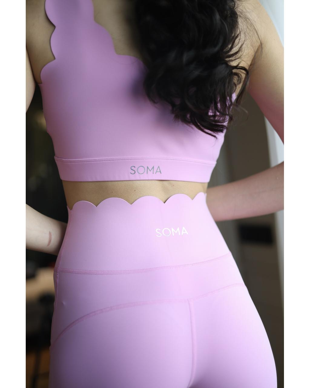 Комплект Wave Shorts One Shoulder Misty Rose