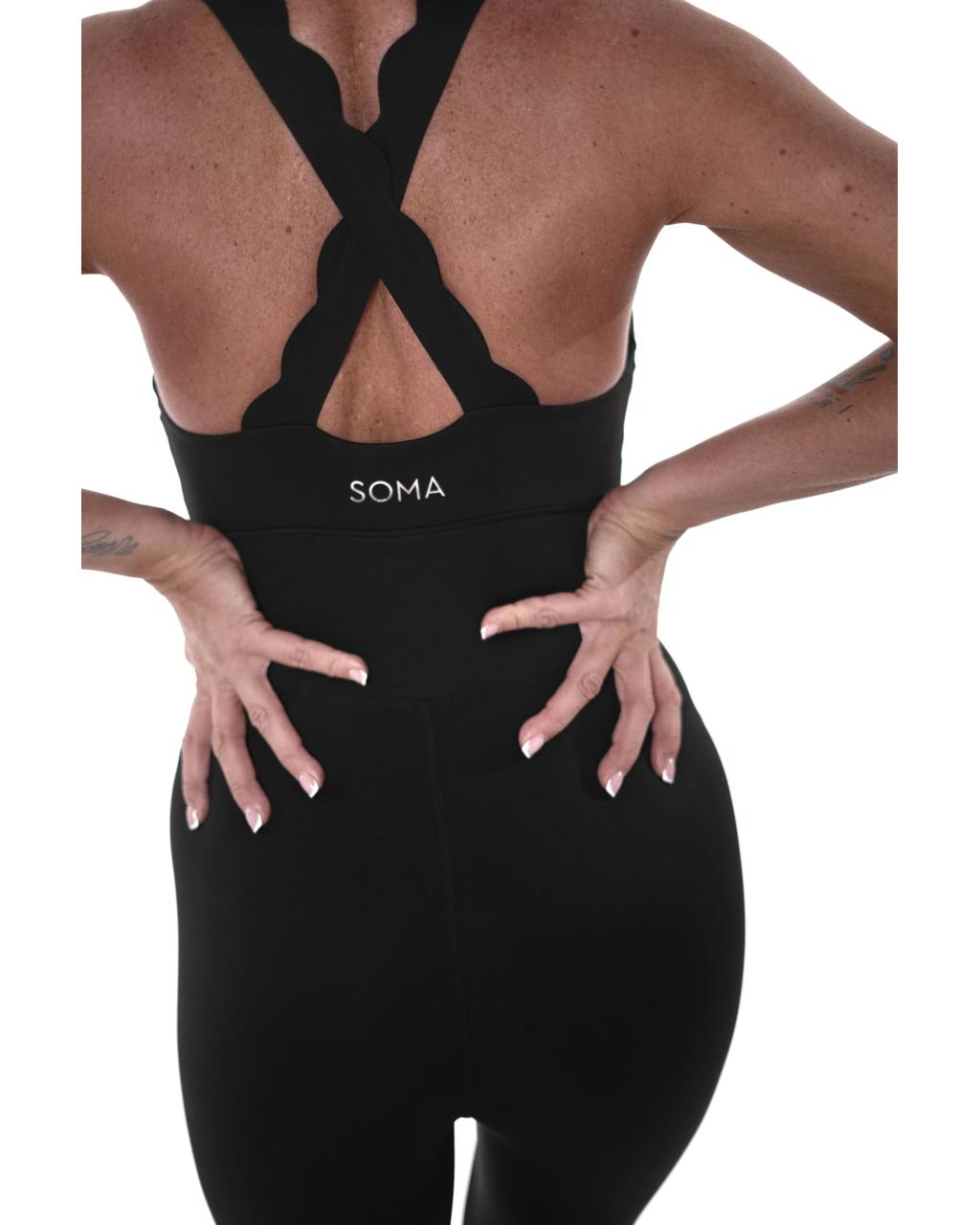 Комбінезон Wave Cross Back Black