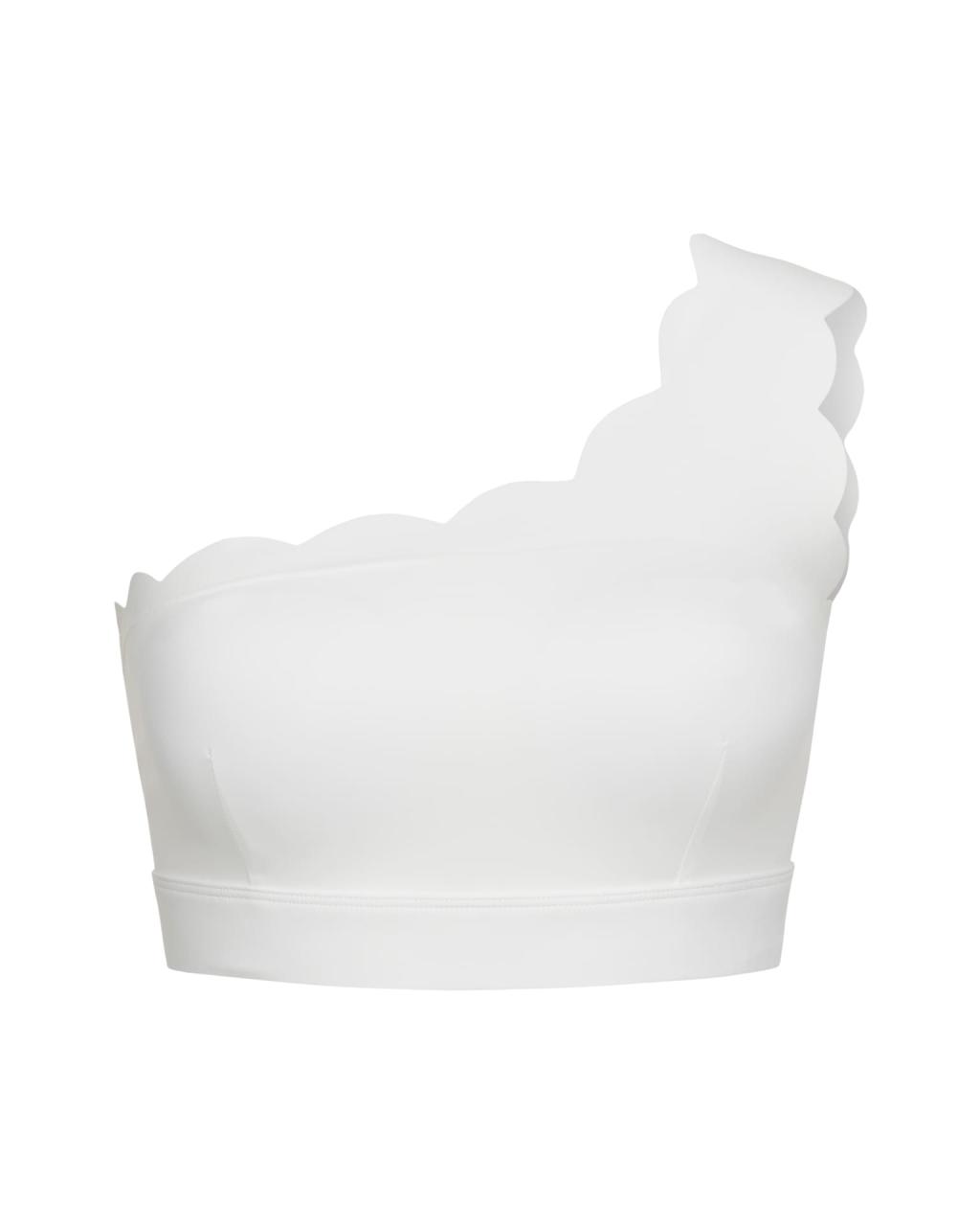 Топ Wave One Shoulder White