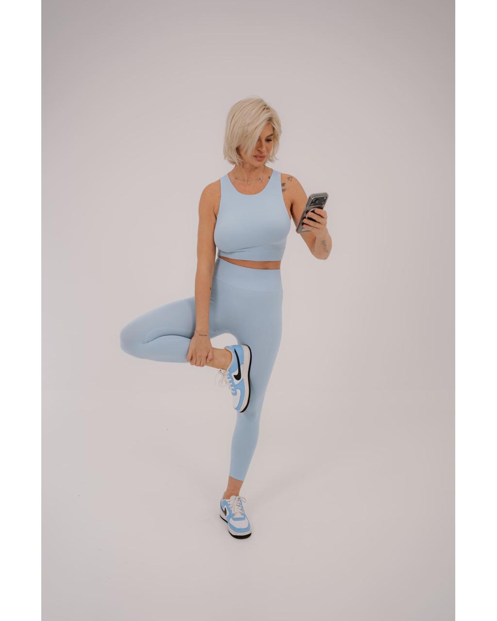 Легінси гладкі Soma Crystal Blue
