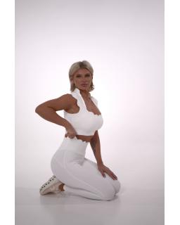 Леггинсы Wave White