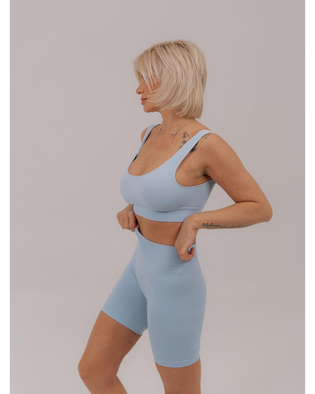 Шорты в рубчик Soma Crystal Blue