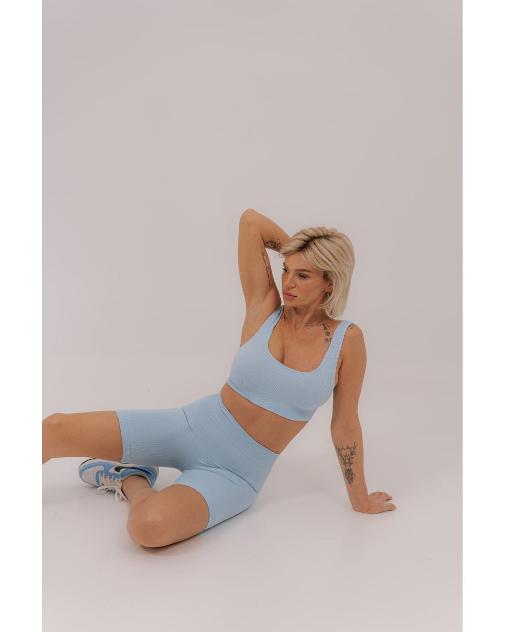 Шорты в рубчик Soma Crystal Blue