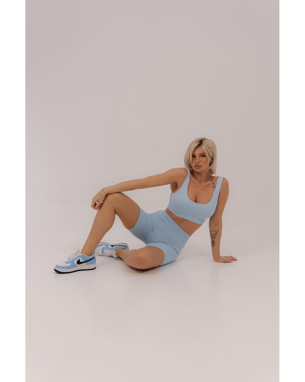Шорты в рубчик Soma Crystal Blue