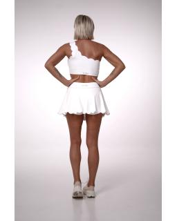 Топ Wave One Shoulder White