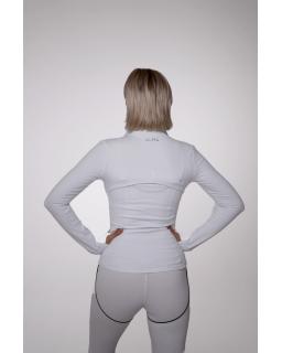 Спортивна кофта Yoga Zip White