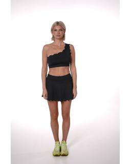 Топ Wave One Shoulder Black