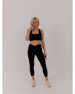 Топ Wave Cross Back Black