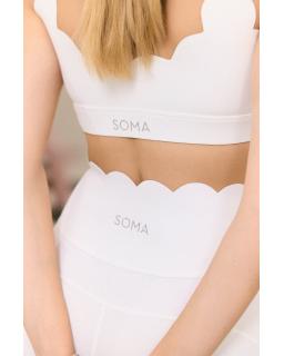 Топ Wave V neck White