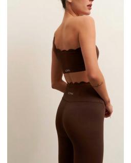 Топ Wave One Shoulder Chocolate