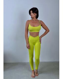 Top minimal Citrus Green