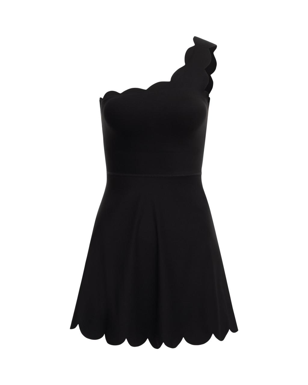 Dress Soma One Shoulder Black