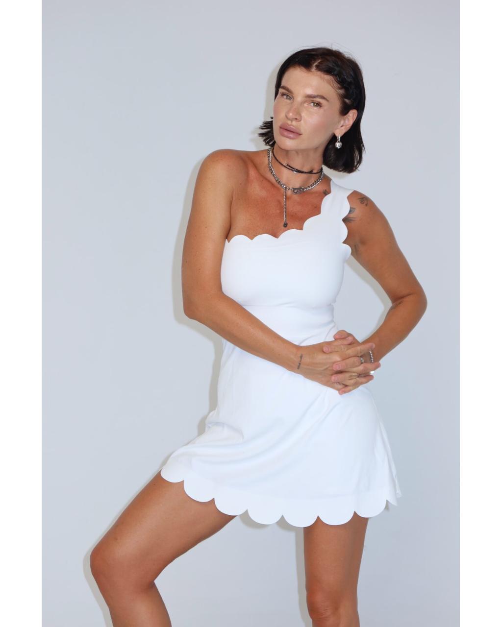 Сукня Soma One Shoulder White