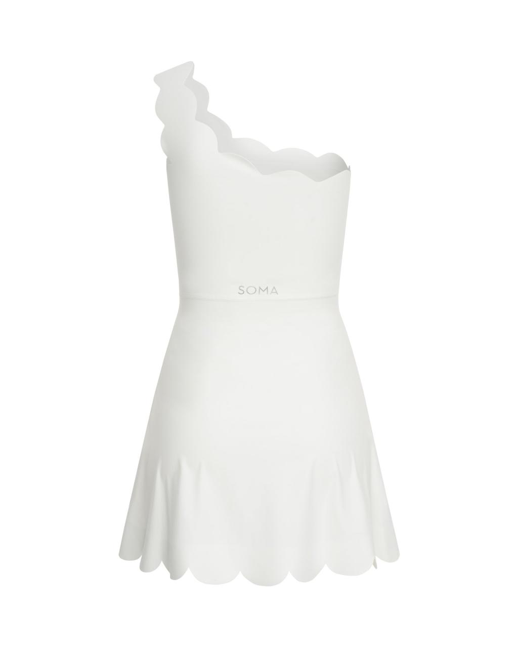 Сукня Soma One Shoulder White