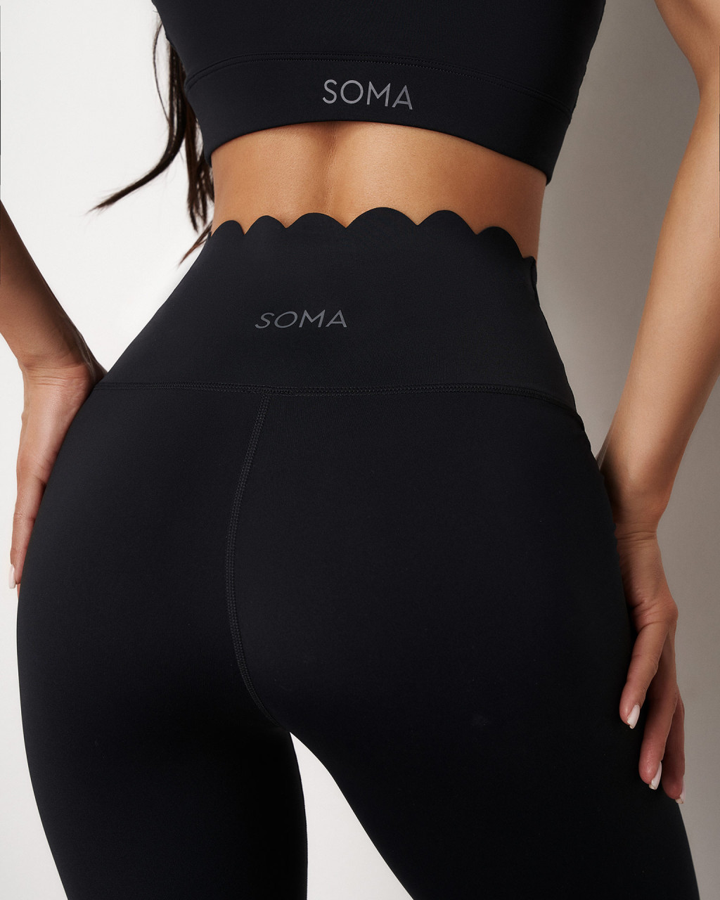 Комплект Wave Shorts One Shoulders Black
