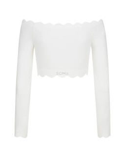 Лонгслів Wave White