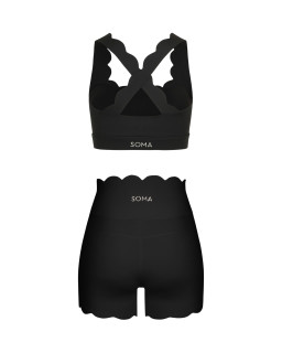 Комплект Soma Wave Cross Shorts Black