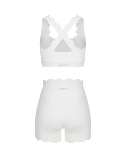 Комплект Soma Wave Cross Shorts White