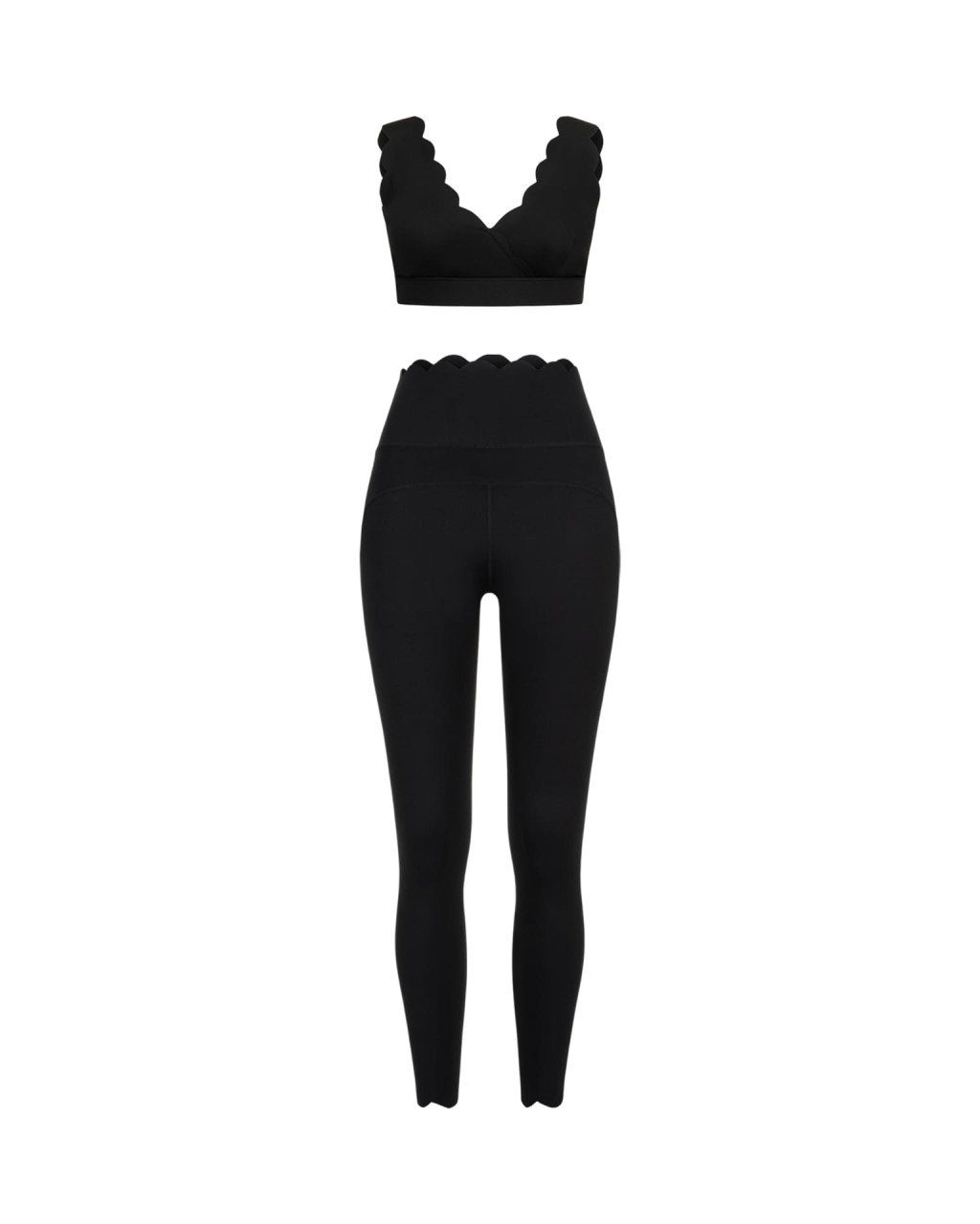 Set Soma Wave V neck Black