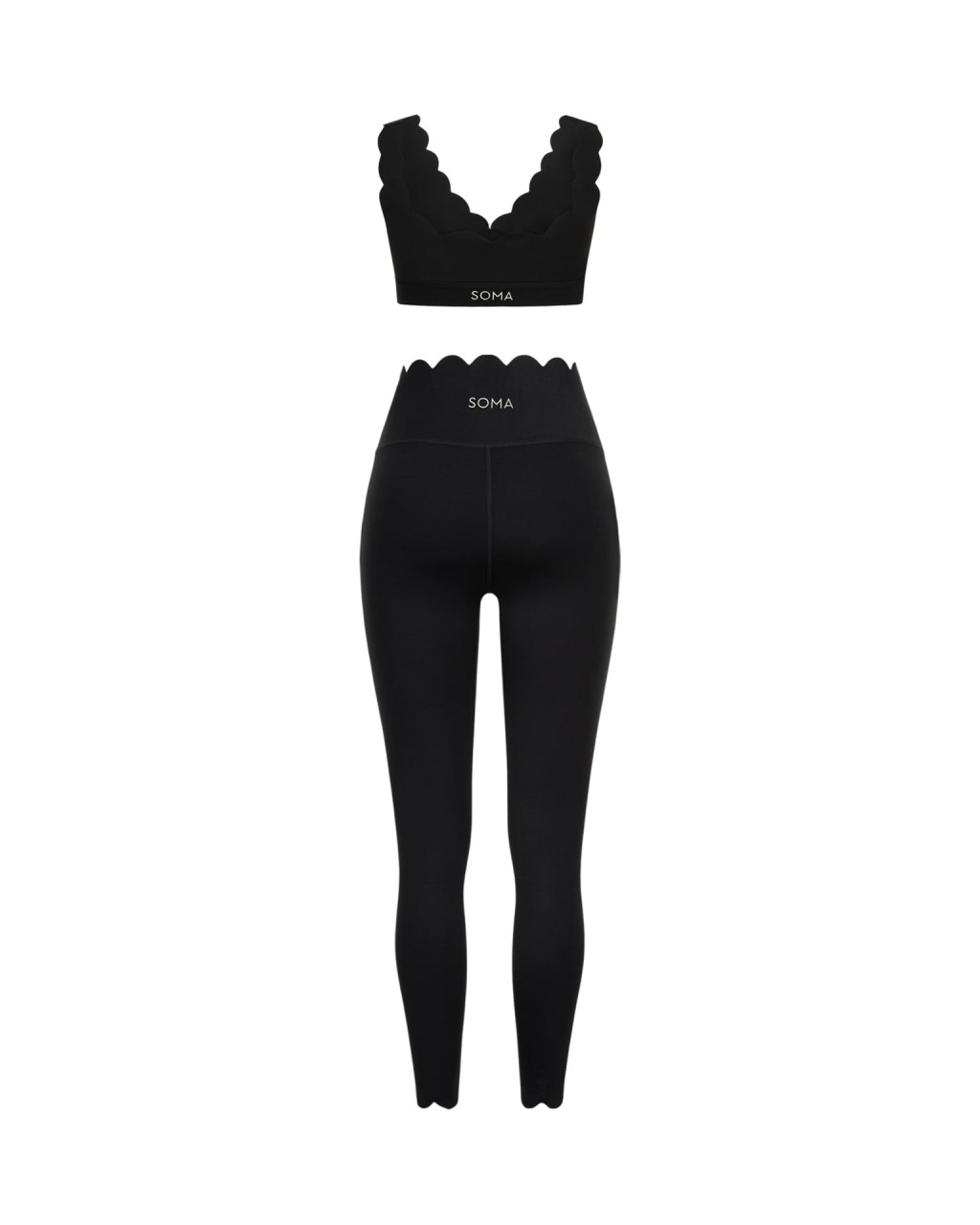 Set Soma Wave V neck Black