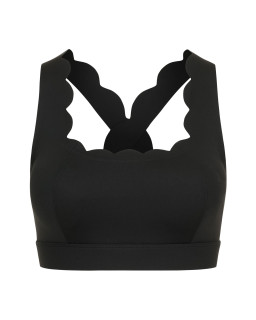 Топ Wave Cross Back Black