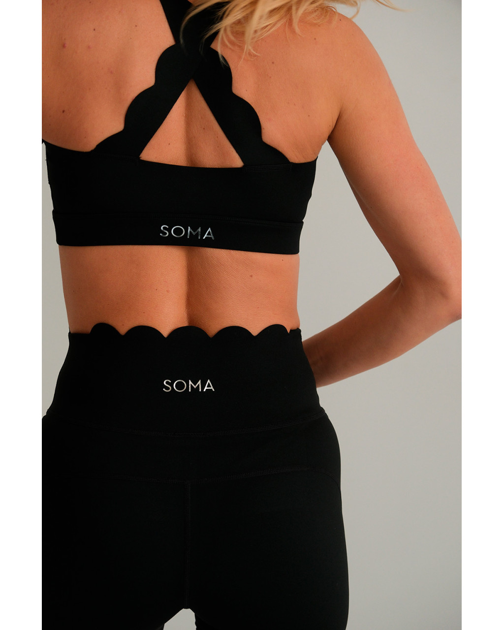 Комплект Wave Cross Back Black
