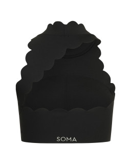 Топ Wave Open Back Black
