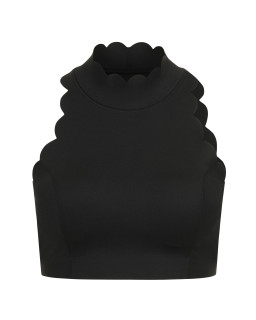Топ Wave Open Back Black