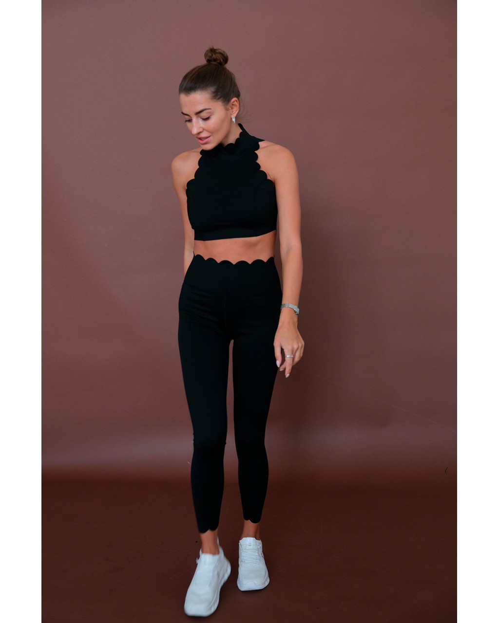 Топ Wave Open Back Black