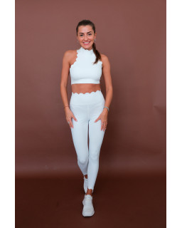 Топ Wave Open Back White