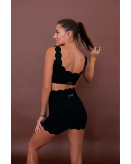 Топ Wave V neck Black
