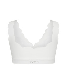 Топ Wave V neck White