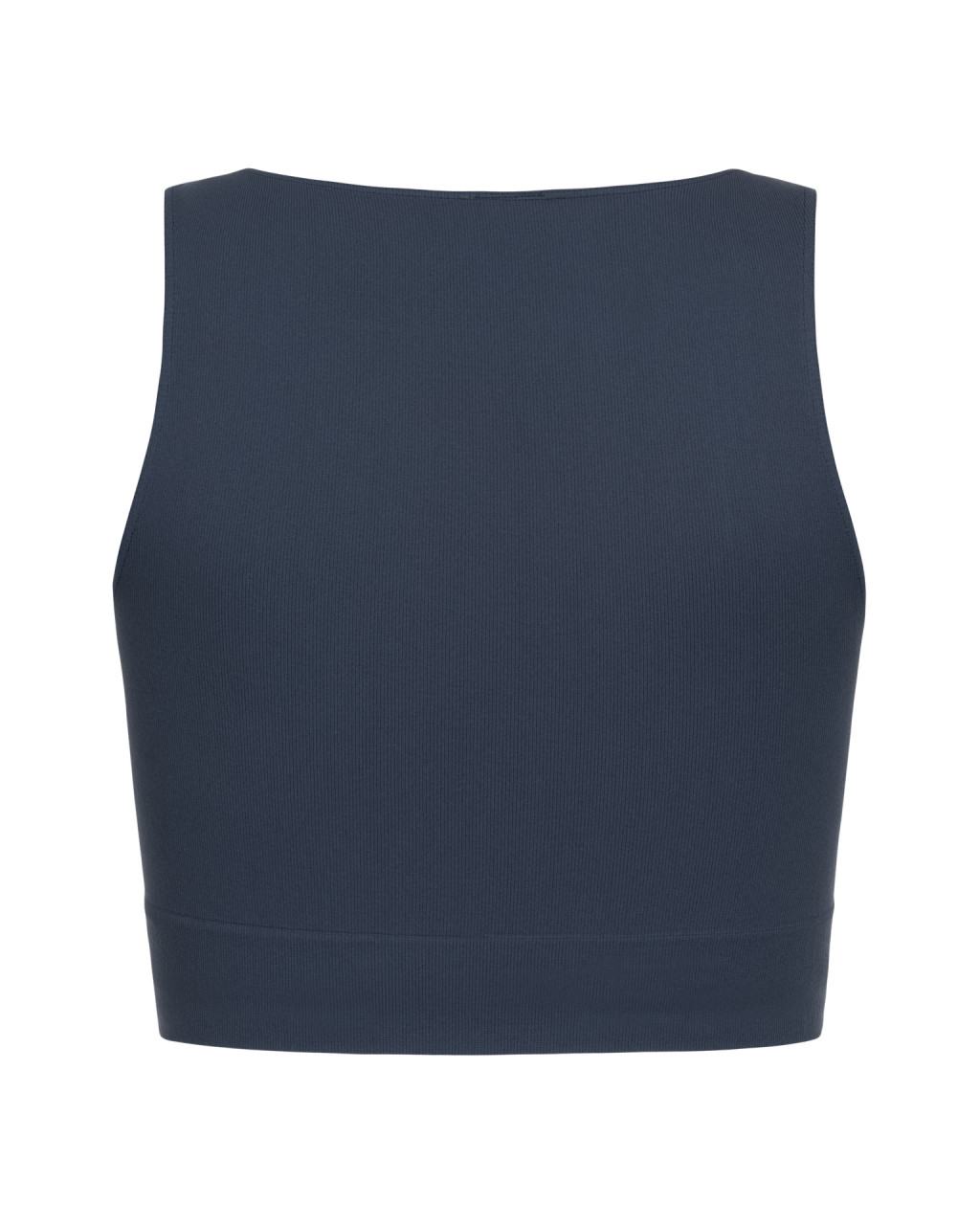Кроп топ гладкий Blue Graphite