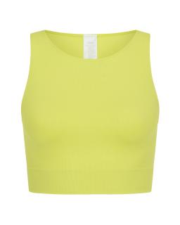 Кроп топ гладкий Citrus Green