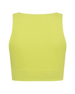 Кроп топ гладкий Citrus Green
