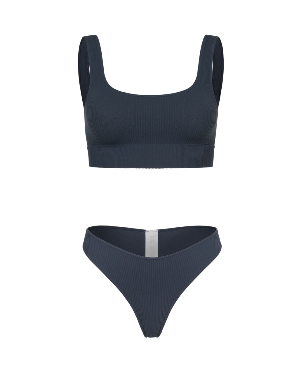 Купальник в рубчик Soma Blue Graphite