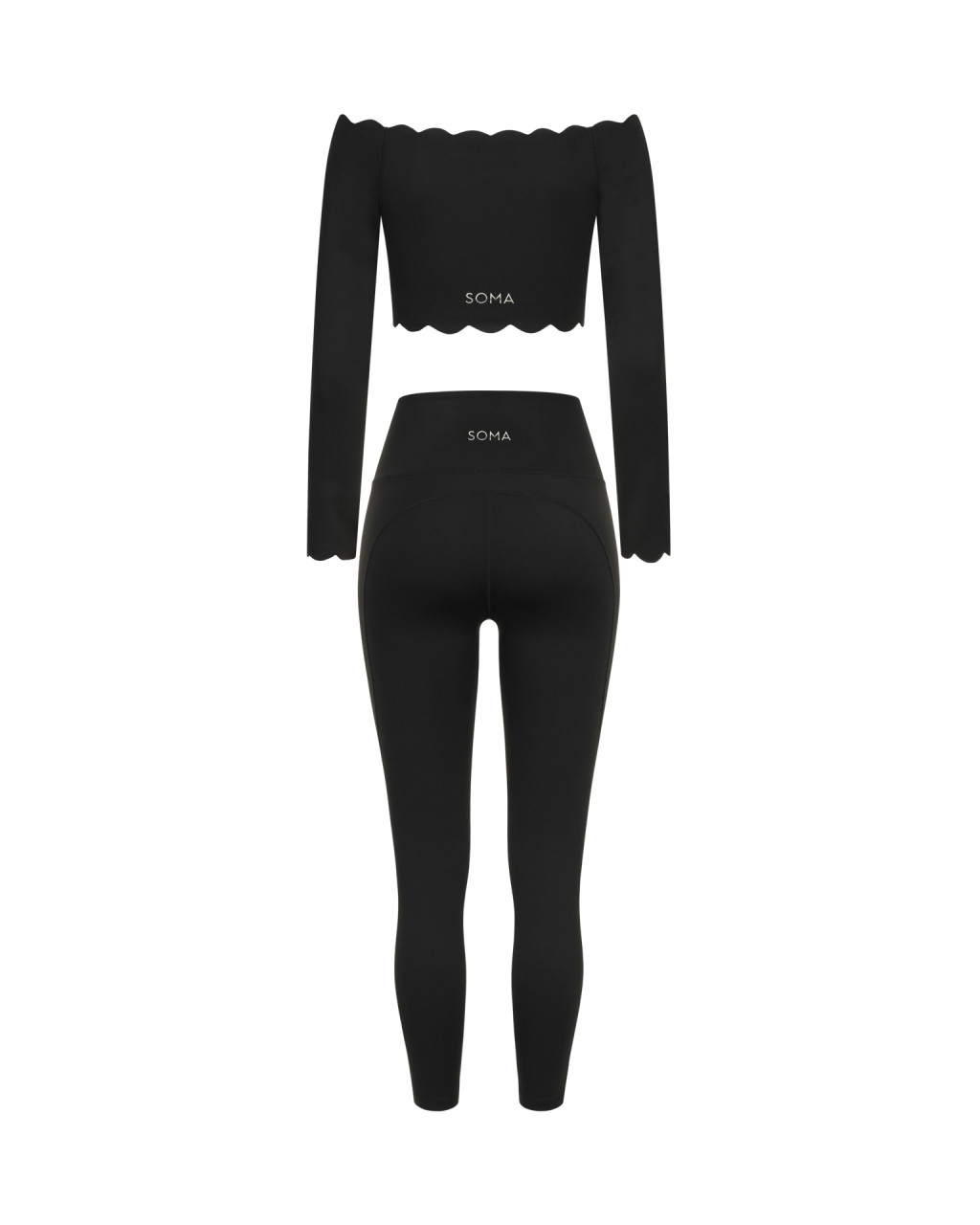 Set Dynamic Long Sleeve WAVE Black