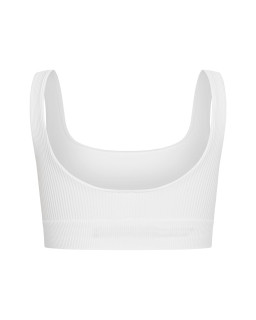 Топ у рубчик Soma Coconut White