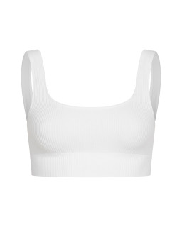 Топ у рубчик Soma Coconut White