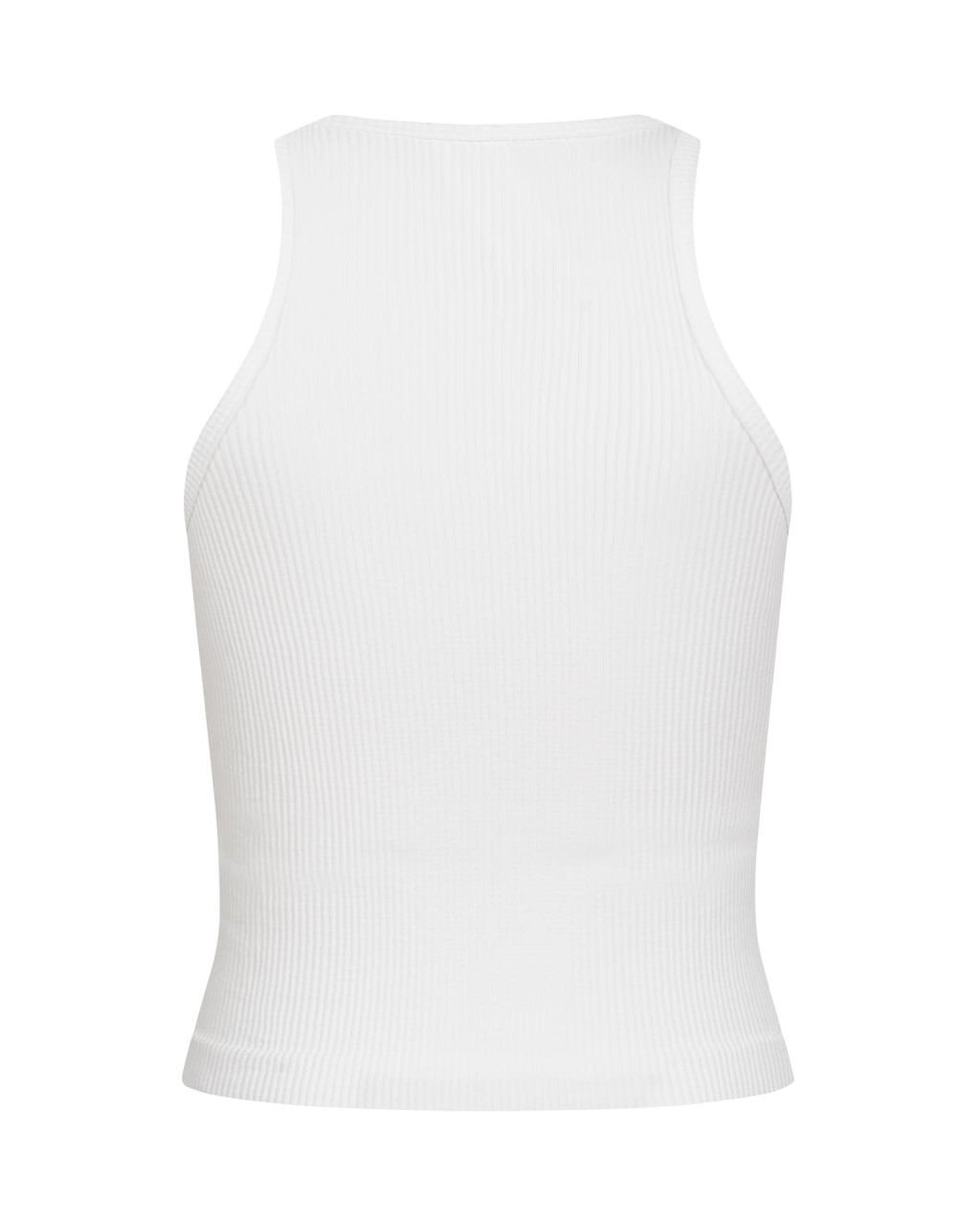 Топ tank у рубчик Coconut White