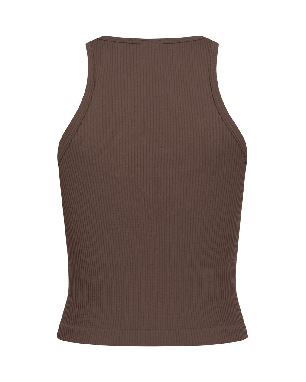 Ribbed Tank top Coffee