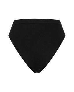 High rise panties Black