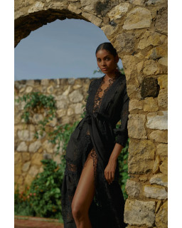 WAIMARI Chia Kimono black