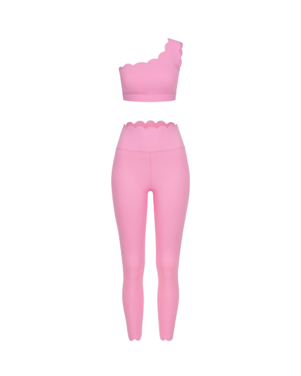 Комплект Wave One Shoulder Misty Rose