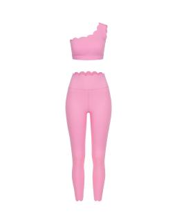Комплект Wave One Shoulder Misty Rose