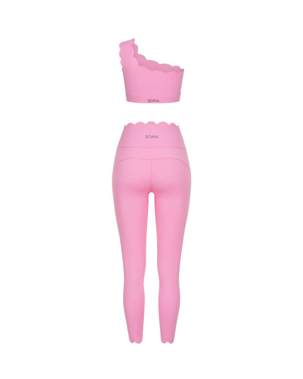 Комплект Wave One Shoulder Misty Rose